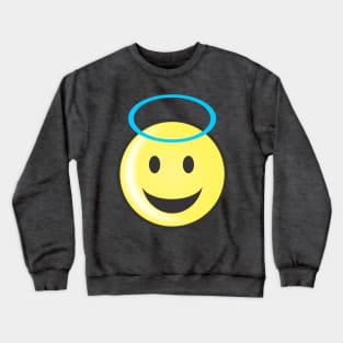 Emoticon Angel Crewneck Sweatshirt